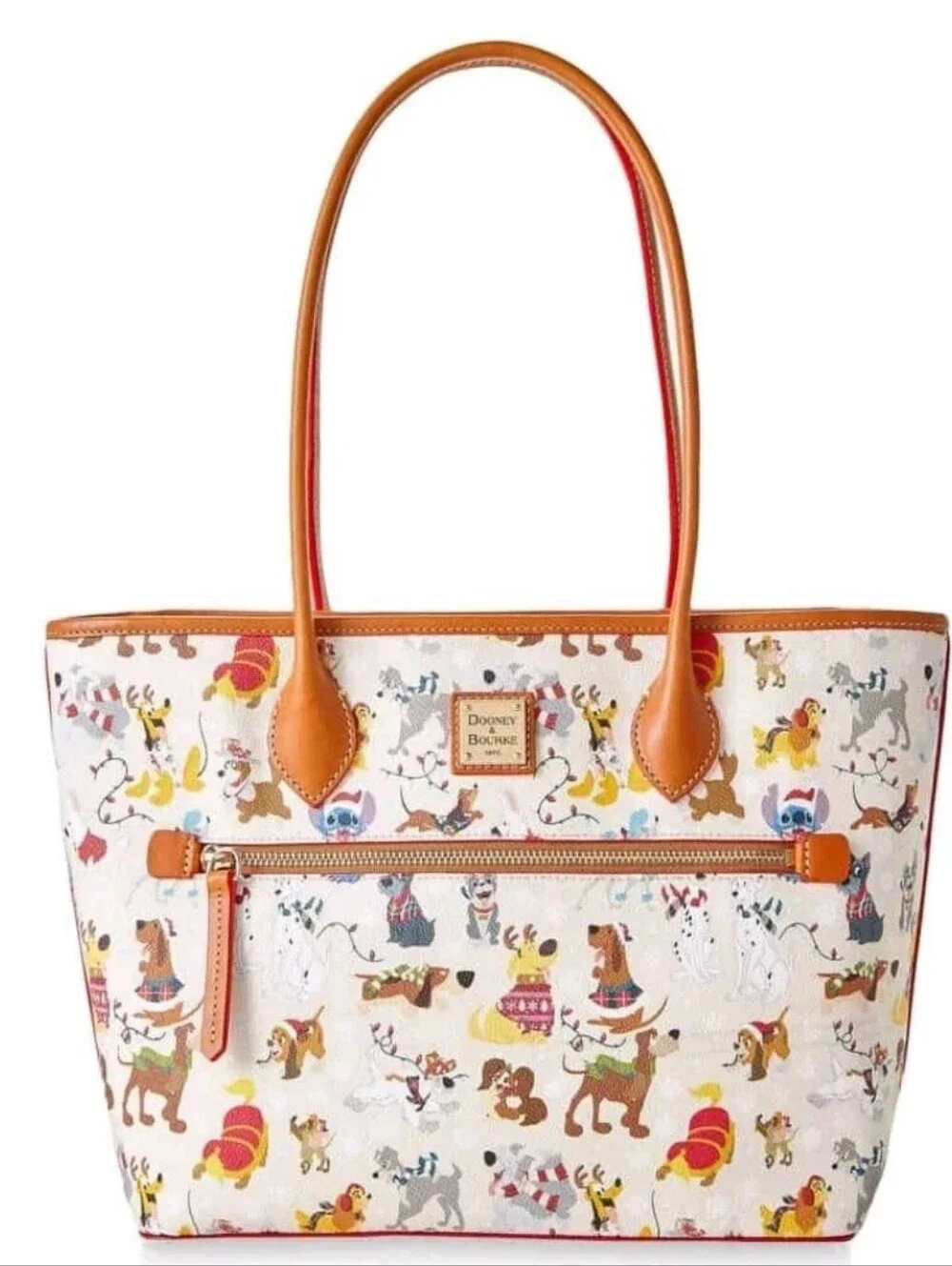 NWT 2021 Dooney & Bourke Disney Santa Tails Holiday Tote/Purse